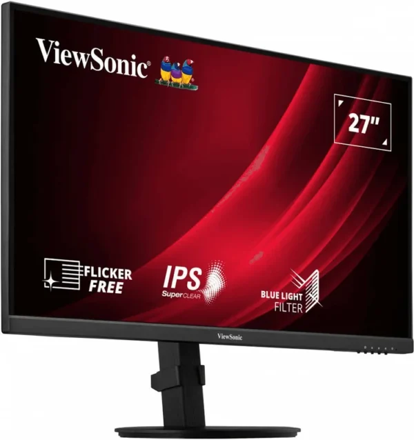 ViewSonic VG2709-MHU Full HD Business Monitor Supersclear IPS 3 Years Warranty 75 Hz 65W Power Charger Monitors In Lebanon