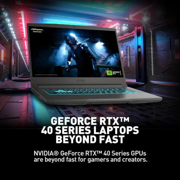 MSI THIN A15 B7466 AMD RYZEN 5 7535HS 8GB DDR5 512GB SSD EN 15.6" FHD 144HZ RTX 4050 6GB WIN 11 GAMING LAPTOP