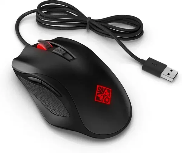 HP OMEN Gaming Mouse 600 usb Shadow Elf RGB 12000DPI (Black/Red) lebanon