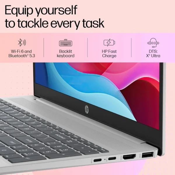 HP PAVILION 16Z-AG000 B1PC5U8R#ABA RYZEN 5 8540U 8GB 512GB NVME 16.0 WUXGA BKLT NATURAL SILVER BUSINESS LAPTOP LEBANON