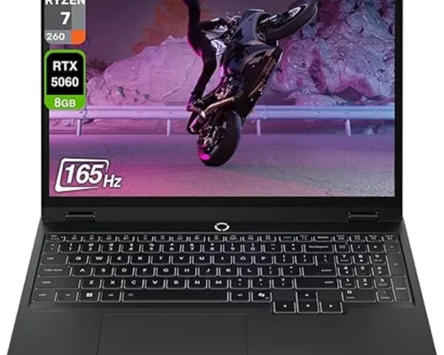 LENOVO Legion 5 G10 AMD Ryzen 7 260 1TB SSD 16GB DDR5 15.1 Inch 2k Oled NVIDIA GeForce RTX 5060 8GB W11H Black