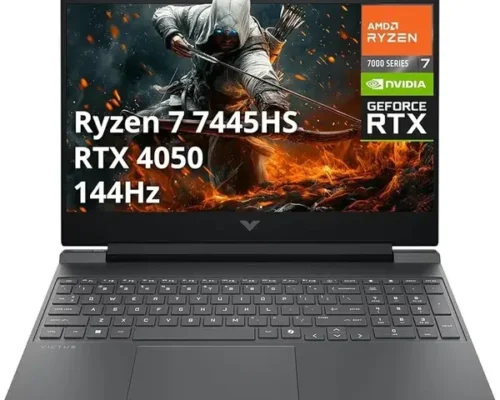 HP Victus Ai Gaming Laptop AMD Ryzen 7 7445HS 512SSD 16GB 15.6 Inch NVIDIA RTX 4050 6GB