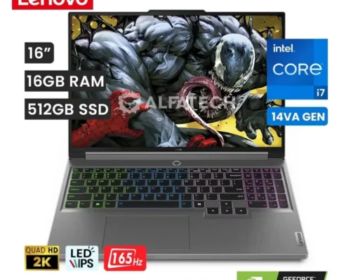 LENOVO LEGION 5 Ai  CORE I7-14650HX 16GB RAM 512GB SSD 16″ QHD 2K 165HZ NVIDIA RTX 4060 8GB WIN11