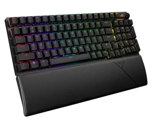 Asus ROG Strix Scope II 96 Wireless gaming keyboard RGB Intuitive Controls Tri mode connectivity