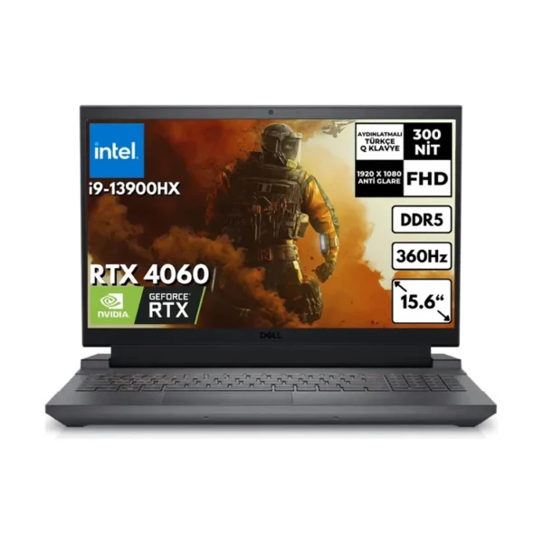 Dell G15 G5530 GAMING G5530-9251GRY Core i9-13900HX 32GB 1TB SSD NVMe 15.6" FHDNVIDIA RTX 4060 8GB laptop in lebaon
