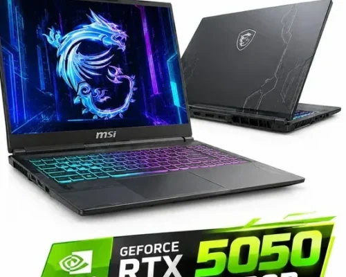 MSI CYBORG CORE 7 240H 16GB RAM 512GB SSD 15.6″ FHD 144HZ NVIDIA RTX 5050 8GB