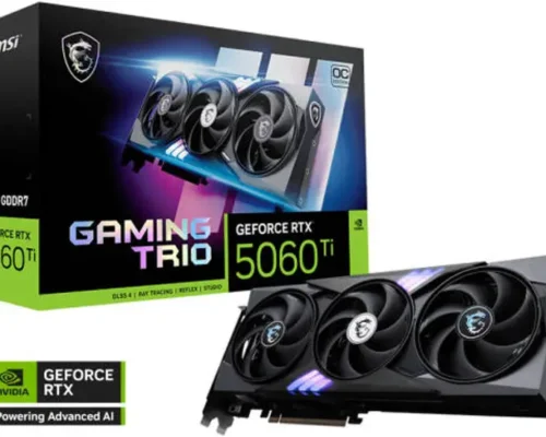 MSI GeForce RTX 5060 Ti GAMING TRIO OC 8GB Graphics Card GDDR7 128-Bit Memory