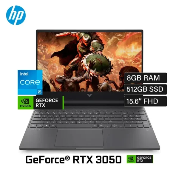 HP VICTUS 15-FA2013 GAMING B95WHUA Core™ i5-13420H 8GB 512GB 15.6 ]RTX 3050 6G LEBANON