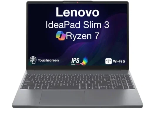 LENOVO IDEAPAD SLIM 3 83K700TUUS RYZEN 7 170 16GB 512GB 15.3″ 2K TOUCH RADEON 680M