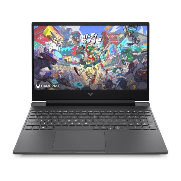 HP Victus 15-FB2063DX AMD Ryzen 5-7535HS 512GB SSD 8GB DDR5 15.6 Inch 1920×1080 AMD Radeon RX 6550M 4GB W11H Mica Silver Gaming Laptop 1 Year Warranty Laptop in Lebanon