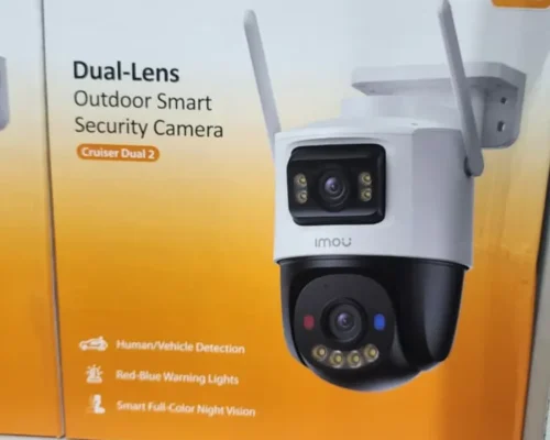 IMOU Cruiser 6MP DUAL-LENS OUTDOOR SMART SECURITY CAMERA ALGO PLAY RED-BLUE WARNING LIGHTS SMART FULL COLOR NIGHT VISION