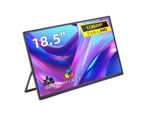 Portable Screen 18.5-inch FHD USB C and Mini HDMI, Ultra-Slim