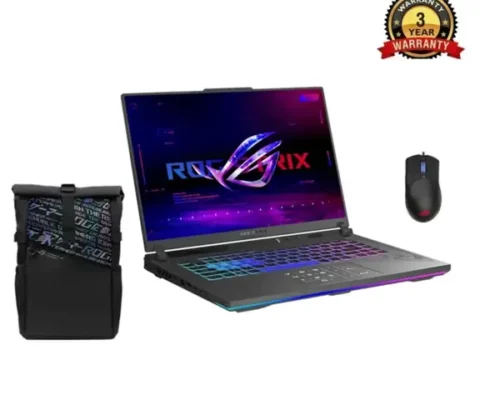 ASUS ROG Strix G16 G614JV-N3247 Intel Core i7-13650HX 16GB DDR5 16.0 Inch RTX 4060 8GB Gray Bag + Mouse, 3 Years Warranty