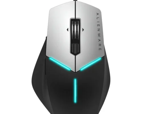 Alienware AW558 Wired USB Connection Advanced Gaming Mouse  5000 dpi Optical Sensor 9 Programmable Buttons  16.8M