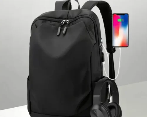 HEROIC 15.6″ BACKPACK WATERPROOF MULTIFUNTIONAL USB+EARPHONES  (BLACK, BLUE, RED, GRAY)