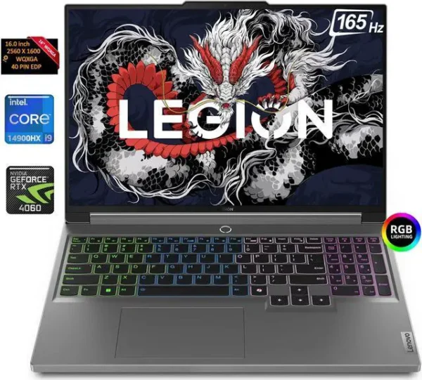 LENOVO LEGION 5 83DG00AGUS CORE I9-14900HX 32GB 1TB SSD 16" QHD 2K 240HZ NVIDIA RTX 4060 8GB LEBANON