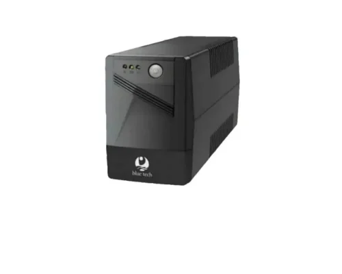 Blue Tech 1000 VA Line‑Interactive Tower UPS The unit includes an automatic voltage regulator (AVR) to stabilize voltage.