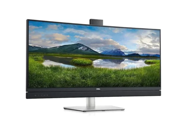 Dell C3422 3800R Curved USB-C Monitor Anti-Glare Video Conferencing Monitor Integrated IR Camera integrated KVM switch/side-by-side 34 Inch Curved 60 Hz QHD (2560x1440) 1 Display port 1 HDMI MONITOR IN LEBANON