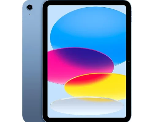 Apple iPad (10th Generation): with A14 Bionic chip 10.9-inch Liquid Retina Display 64GB Wi-Fi 6 12MP front/12MP Back Camera Touch ID All-Day Battery Life Blue I