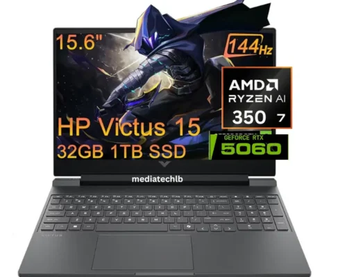 HP VICTUS 15 RYZEN AI 7 350 32GB 1TB 15.6 FHD 144HZ RTX5060 8G W11
