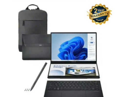 ASUS ZENBOOK DUO UX8406CA(2 YEARS WARRANTY) CORE ULTRA 9 285H 32GB 2TB NVME EN/AR 14 Inch 3K TOUCHSCREEN DUAL