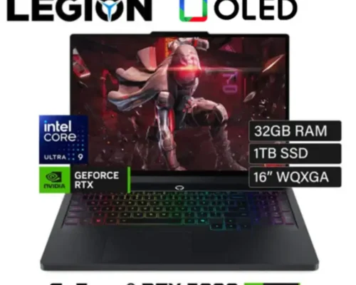 LENOVO LEGION 5 CORE ULTRA 9 275HX 32GB1TB SSD 15.1″ OLED QHD 2.5K 165HZ NVIDIA RTX 5070 8GB WIN11