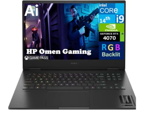 HP OMEN 16 Ai Intel Core I9-14900HX 24core 3TB SSD 32GB DDR5 16.1 Inch 2k QUAD 2560×1440 Nvidia RTX 4070 8G Black W11H