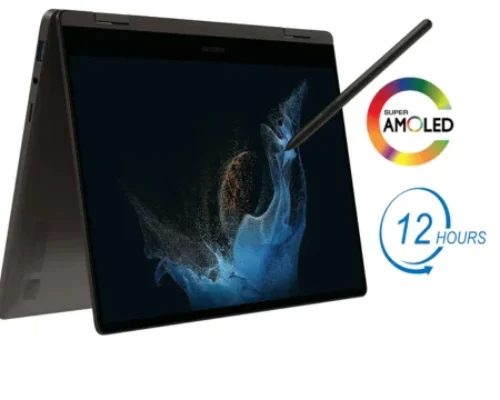 SAMSUNG GALAXY BOOK2 X360 i5-1235U 8GB 256GB SSD 13.3 FHD AMOLED Iris Xe Graphics Gray W11 Weight 1kg Sold