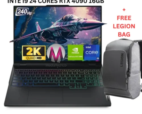 Lenovo Legion 7 pro Intel Core i9-13900HX 24 core 32GB 2TBnvme 16″ WQXGA 2K 240HZ Nvidia RTX 4090 16G FREE LEGION BACKPACK SOLD