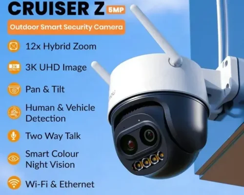 imou cruiser Z 12X ZOOM 3K 5MP Ai outdoor smart security camera human detection  vehicle detection two-way talk smart full -color night vision