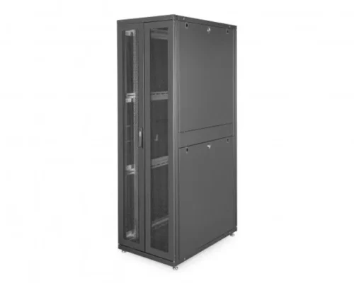 GLASS FRONT DOOR, PERFORATED SIDE DOORS, 4 FANS, 4 CASTORS, ADJUSTABLE FEET, 1 FIXED SHELF (600×1000)