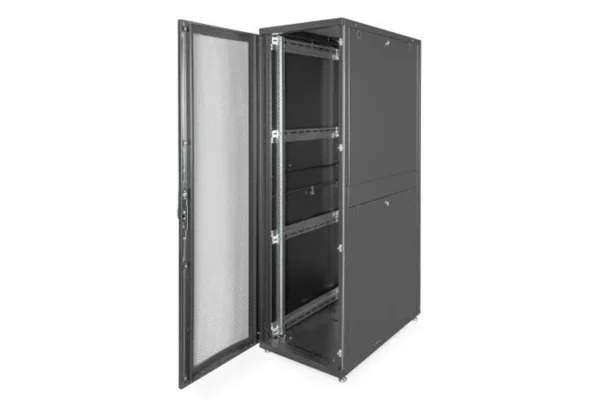 GLASS FRONT DOOR, PERFORATED SIDE DOORS, 4 FANS, 4 CASTORS, ADJUSTABLE FEET, 1 FIXED SHELF (600x1000) Accessories IN LEBANON