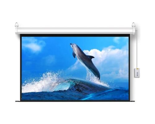 Electric Screen SP-ELC180 “Electric  With RF Remote Control” 180cm X 180cm