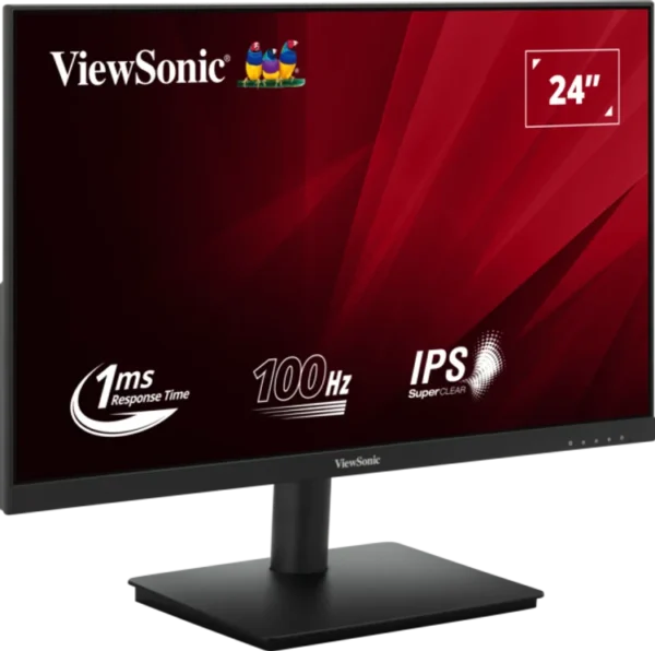 ViewSonic VA240-H 24'' Full HD Monitor 1ms Response time Static Contrast Ratio 1000 1(typ) Blue Light Filter 1 Year Warranty Backlight life 30000 hrs Flat Flicker Free 100 Hz Resolution: 1920x1080 PC Operating System: MAC Windows 1 VGA 1 HDMI Monitor In Lebanon