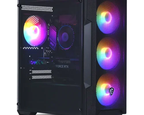 MSI MAG FORCE Gaming  Desktop CORE i5-12400 16gb GB 1TB NVME WIN 11 PRO 