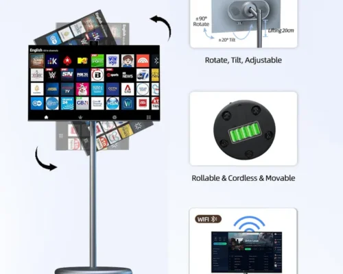 Portable monitor Android Smart Screen 27 inch Touch with stand OEM 1 YEAR WARRANTY Interactive screen monitor sold