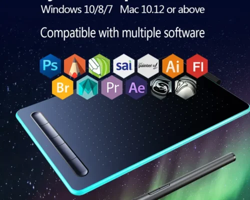 VSN Sketch DRAWING Tablet Pen Interactive  10” Pc IOS Perfect for Online Classes & Graphic Drawing