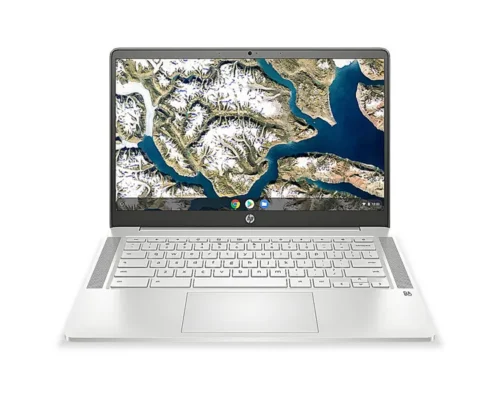 HP 14 INTEL CELERON 4 128 NVME 14″ CHROME OS – WHITE