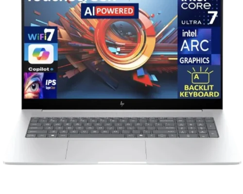 Hp ENVY 17T-DA000 Intel Core Ultra 7-155H 16 core 512GB SSD 32GB  17.3 Inch Touch 1920×1080 Intel Arc Graphics W11H Silver