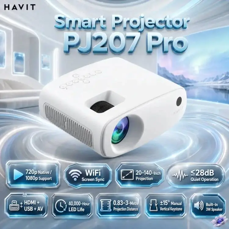 HAVIT Smart Projector Pro PJ207 ACCESSORIES IN LEBANON