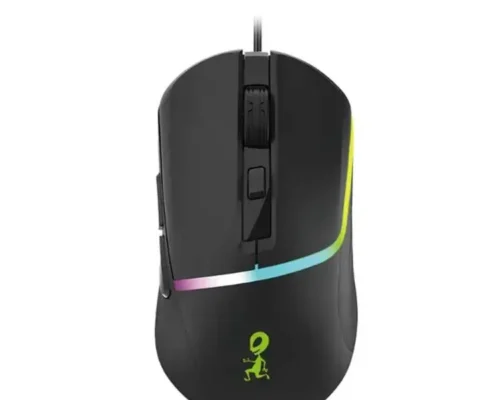 Mouschi Shade Wired Gaming Mouse With 12,000 DPI, 13 RGB Lighting Modes, Programmable Buttons 8M-Click Switches