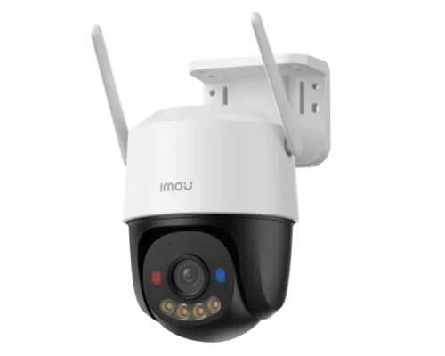 Imou Cruiser SC 3MP featuring 3-megapixel resolution dual-band Wi-Fi 6 and active red-blue flashing deterrence lights