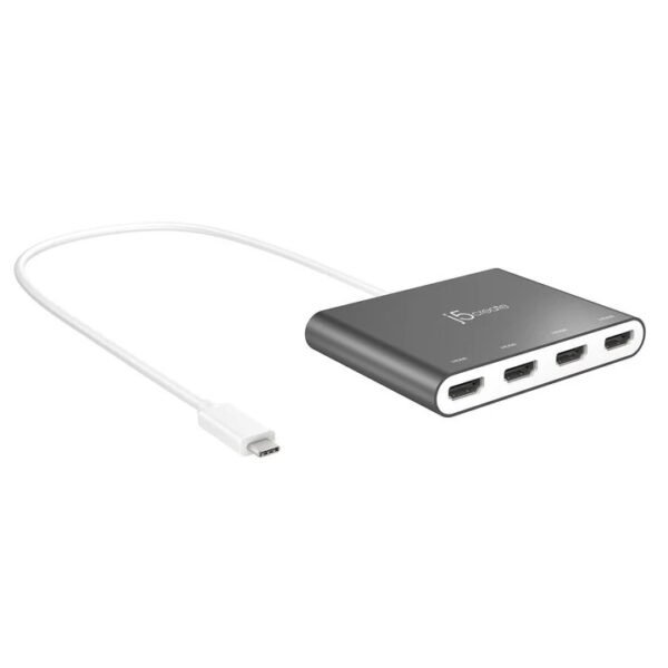 JCA366 USB-C™ to 4-Port HDMI™ Multi-Monitor Adapter - Image 2