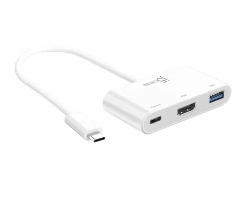 JCA379 USB-C® to HDMI™ & USB™ 3.0 with Power Delivery