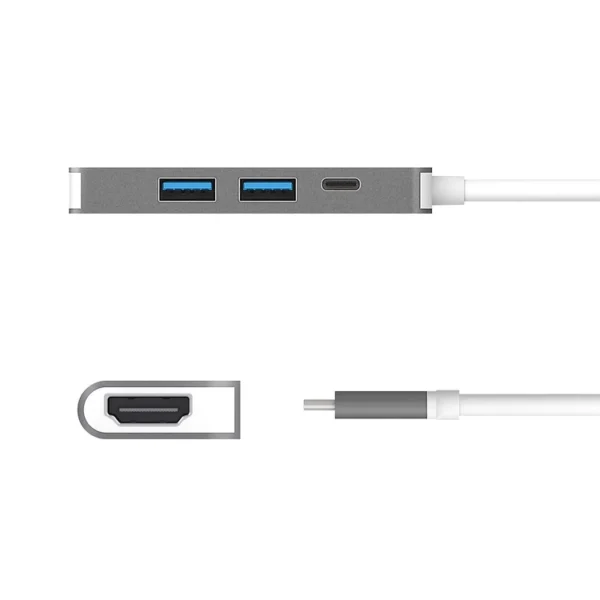 j5create JCD371 USB-C w/ PD 2.0, 2 USB Type-A, HDMI Port Hub Accessories IN LEBANON