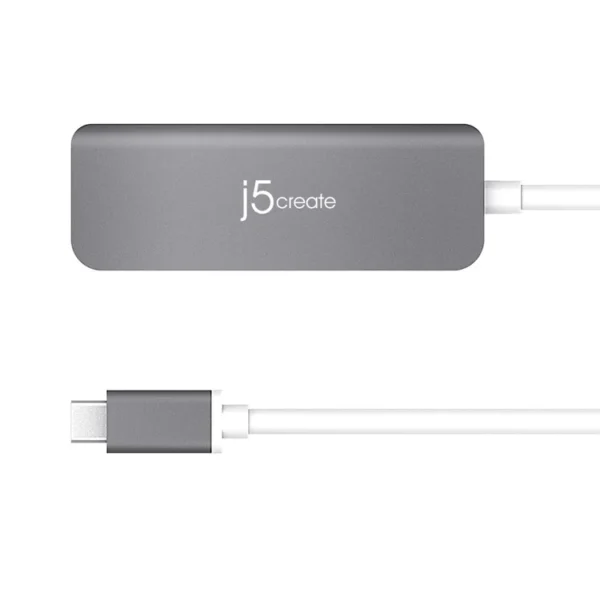 j5create JCD371 USB-C w/ PD 2.0, 2 USB Type-A, HDMI Port Hub Accessories IN LEBANON