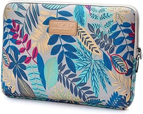 Lisen Sleeve Bag Leaf Grey