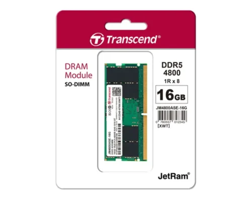 TRANSCEND 16GB DDR5 4800 FOR NOTEBOOK