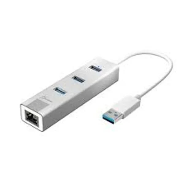 j5create JUH474 USB 3.0 Gigabit Ethernet & 3-Port Hub Accessories IN LEBANON