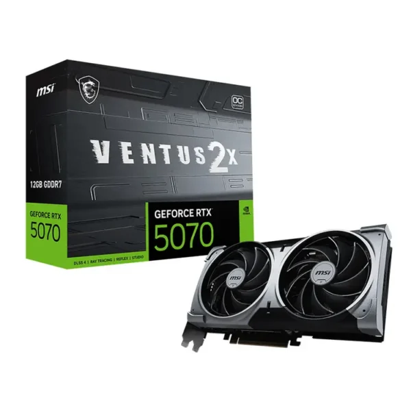MSI GeForce RTX 4070 Ventus 2X 12G OC Graphics Card RTX4070 - 12 GB GDDR6X GRAPHIC CARD IN LEBANON
